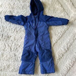 L.L. Bean Kids' Blue Snowsuit with Grow Cuffs